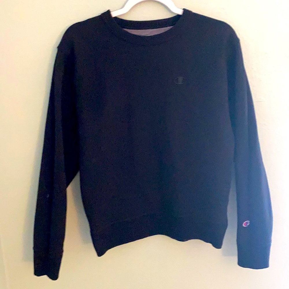 Champion, Ladies, black, size small,